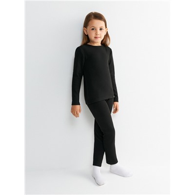 Комплект детский спортивный ((1) джемпер и (2) брюки) Centavr_Thermowear черный Acoola