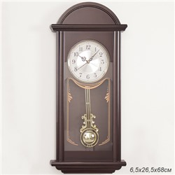 Часы настенные с маятником 68x26.5 см / 2003В /уп 8/