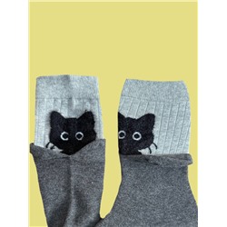 Носки р.35-40 "Cats" Серые