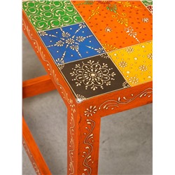 Табурет, 3 шт., 35×24.6×37 см, 48×30×45 см, 60×35×52 см, дерево