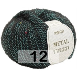Пряжа Сеам METAL TWEED