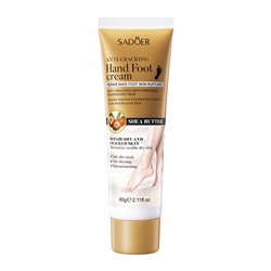 389088 SADOER HAND FOOT CREAM Увлажняющий крем для рук и ног с маслом Ши, 60гр