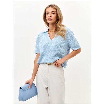 Поло BLANCHE, Голубой