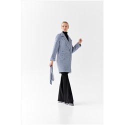 Пальто женское демисезонное 25990 (grey blue)