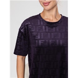 Элнора-Жаккард - костюм сливовый