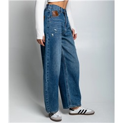 Джинсы #КТ8661 (1), синий