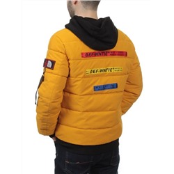2172 YELLOW Куртка мужская зимняя облегченная (150 гр. холлофайбер)