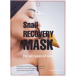 THINKCO Маска-салфетка для лица МУЦИН УЛИТКИ Snail Recovery Mask 23 мл