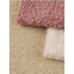 Лоскут мех «Барашек», 50×50 см, 500 г/м, цвет бежевый №2