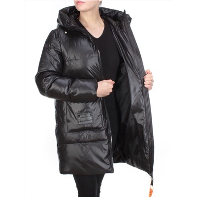 YR-980 BLACK Куртка зимняя женская АЛИСА (200 гр. холлофайбера)