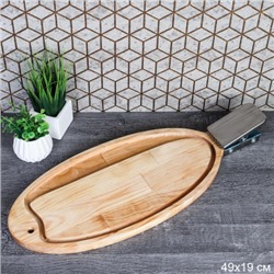 Доска для чистки рыбы 40х19 см / 2К-556/