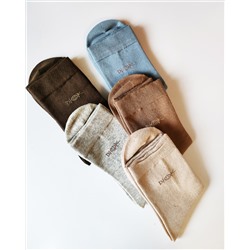 Носки р.35-40 "Basic" Комплект - 5 пар