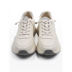 03-A970-3 MILK Кроссовки женские (натуральная кожа)