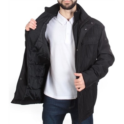 A-1 BLACK Куртка мужская демисезонная (100 гр. синтепон)