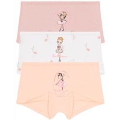 5860 Трусы шорты для девочек многоцвет (BAYKAR)