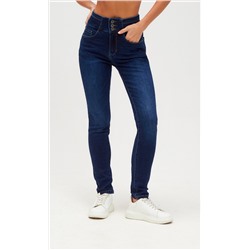 Джинсы женские зауженные P222-0131 синие