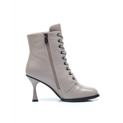 04-E29W-15HK BEIGE Ботинки зимние женские (натуральная кожа, натуральный мех)