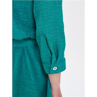 Платье миди с рукавом 3/4