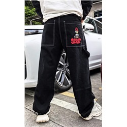 Джинсы муж. F511-0100 l.black