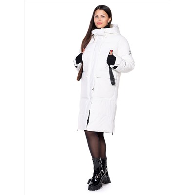 Пальто B-8872 Белый
