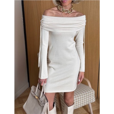 Платье LAUREL, Светлый беж