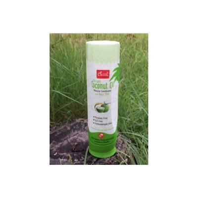 Кондиционер с кокосовым маслом и рисовым молочком от Caring, Virgin Coconut Oil Conditioner With Rice Milk, 200 мл
