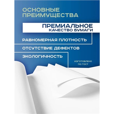 Набор ватманов чертёжных А1, 100 листов, 200 г/м², ГОЗНАК