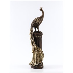 Колонна декоративная «Жар-птица», 66×15×16 см, под бронзу