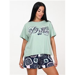 Пижама женская шорты 481