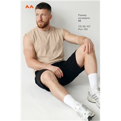 Мужская футболка оверсайз без рукавов Happyfox