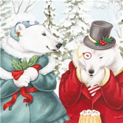 Полотенце кухонное новогоднее «Этель» Winter holidays 40×73 см, 100% хлопок, саржа 190 г/м²