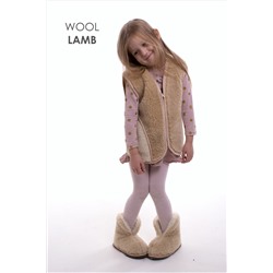 Жилет детский меховой КОМБИ с карманами "ЭКО"