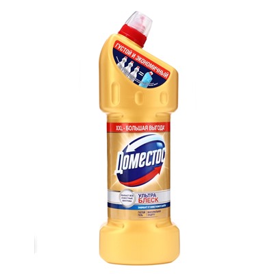 Чистящее средство Domestos «Ультра блеск», гель, для унитаза, 1.5 л