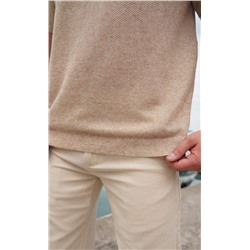 Футболка лен F011-06LN natural linen