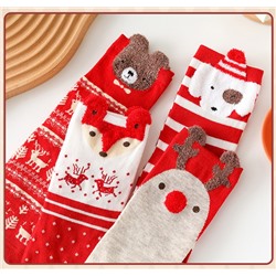 Носочки новогодние 1 пара (Размер 36-39)