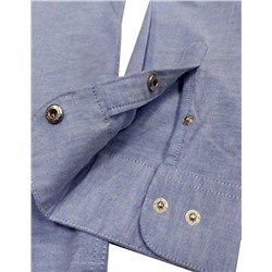 016J Мужская рубашка JenTa голубой