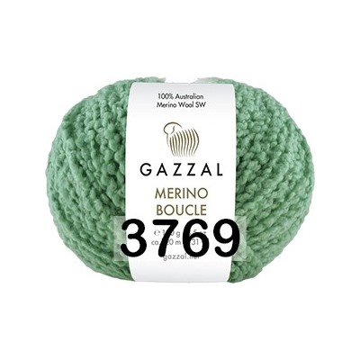 Пряжа Gazzal Merino Boucle