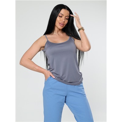 Джимена - топ серый