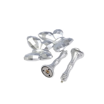 Держатель для штор CAPPIO KS037, цвет серебро, 2 шт.