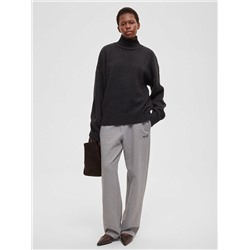 Свитер свободного кроя, антрацит