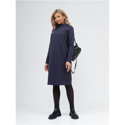 854 Платье "Серый"