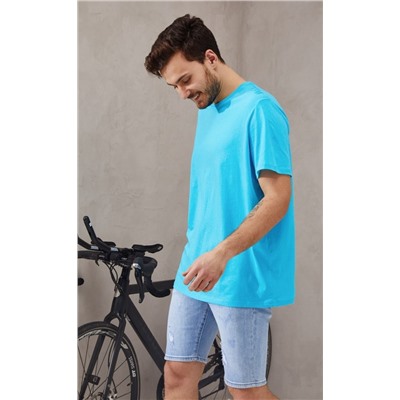 Футболка F911-6000bb d.turquoise