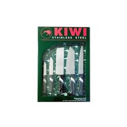 Набор кухонных ножей с пластиковой рукояткой от KIWI W5P kitchen knife set, Plastic handle, 5 pcs