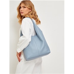 Женская кожаная сумка Richet 2903LN 773 Голубой