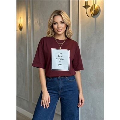 Футболка OVER SIZE хлопок