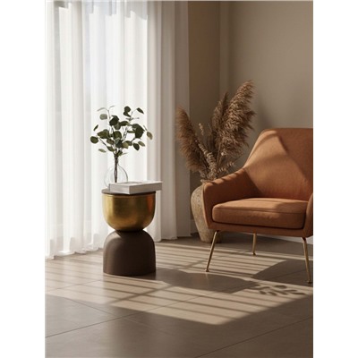 Столик кофейный «Кофе с золотом», 30×30×45 см