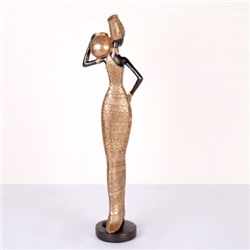 Статуэтка Африканка 42 см / LY200909-Gold /уп 16/