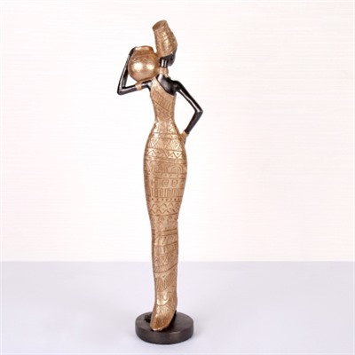 Статуэтка Африканка 42 см / LY200909-Gold /уп 16/
