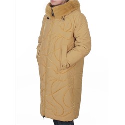 8901 SANDY Пальто зимнее женское (верблюжья шерсть, 120 гр. холлофайбер)