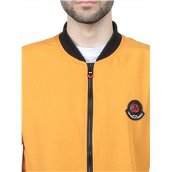 EM25056-2 YELLOW Куртка-бомбер мужская демисезонная (100 гр. синтепон)